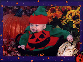 Baby Emily's first Halloween