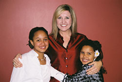 Linda Murray and her Two Daughters